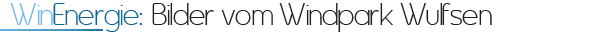 Windpark Wulfsen